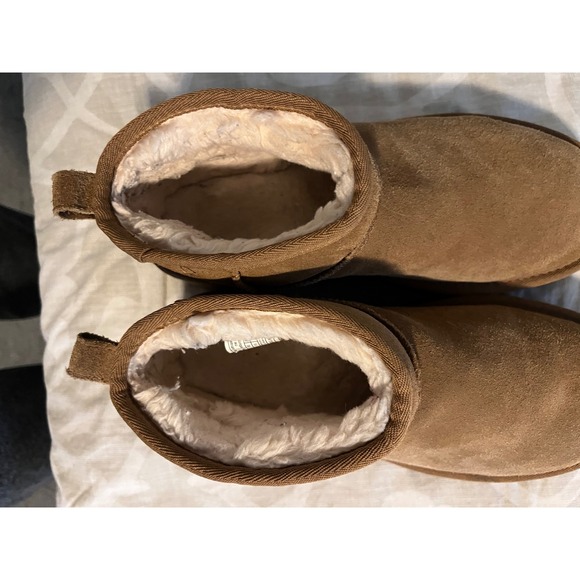 UGG ultra mini platform boot chestnut brown size 8 - Picture 10 of 11